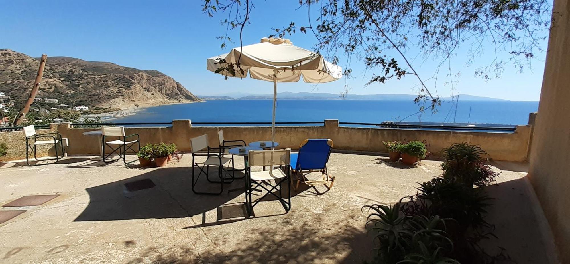 Stelios Hotel Agia Galini  Luaran gambar